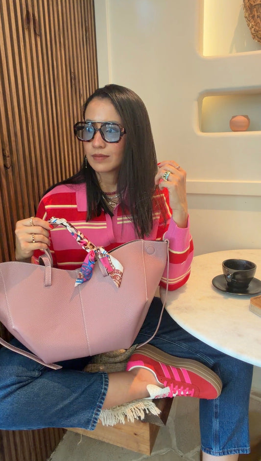 The Italian leather Tote bag Without the Luxury Markup!